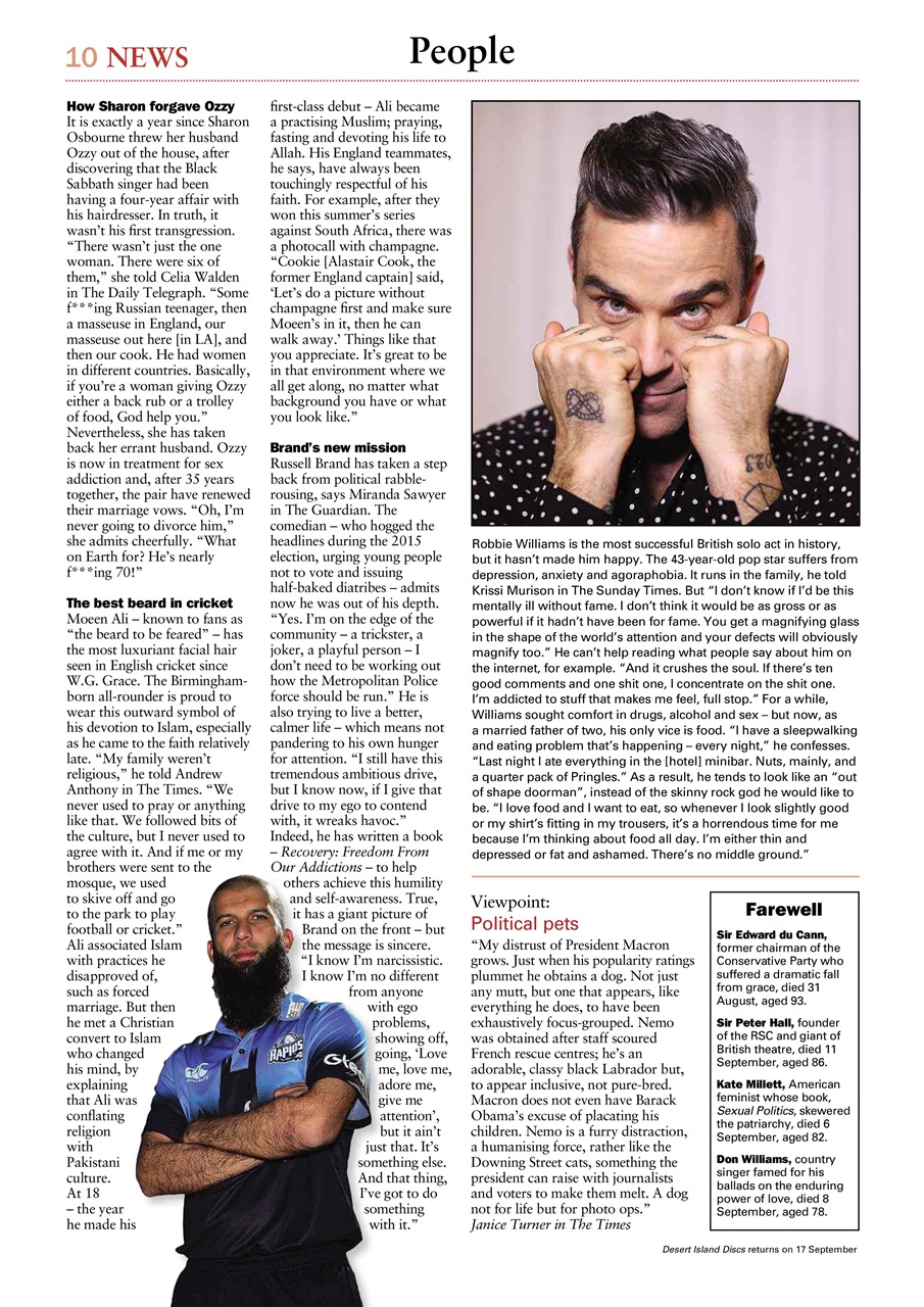 The Week Preview Pages