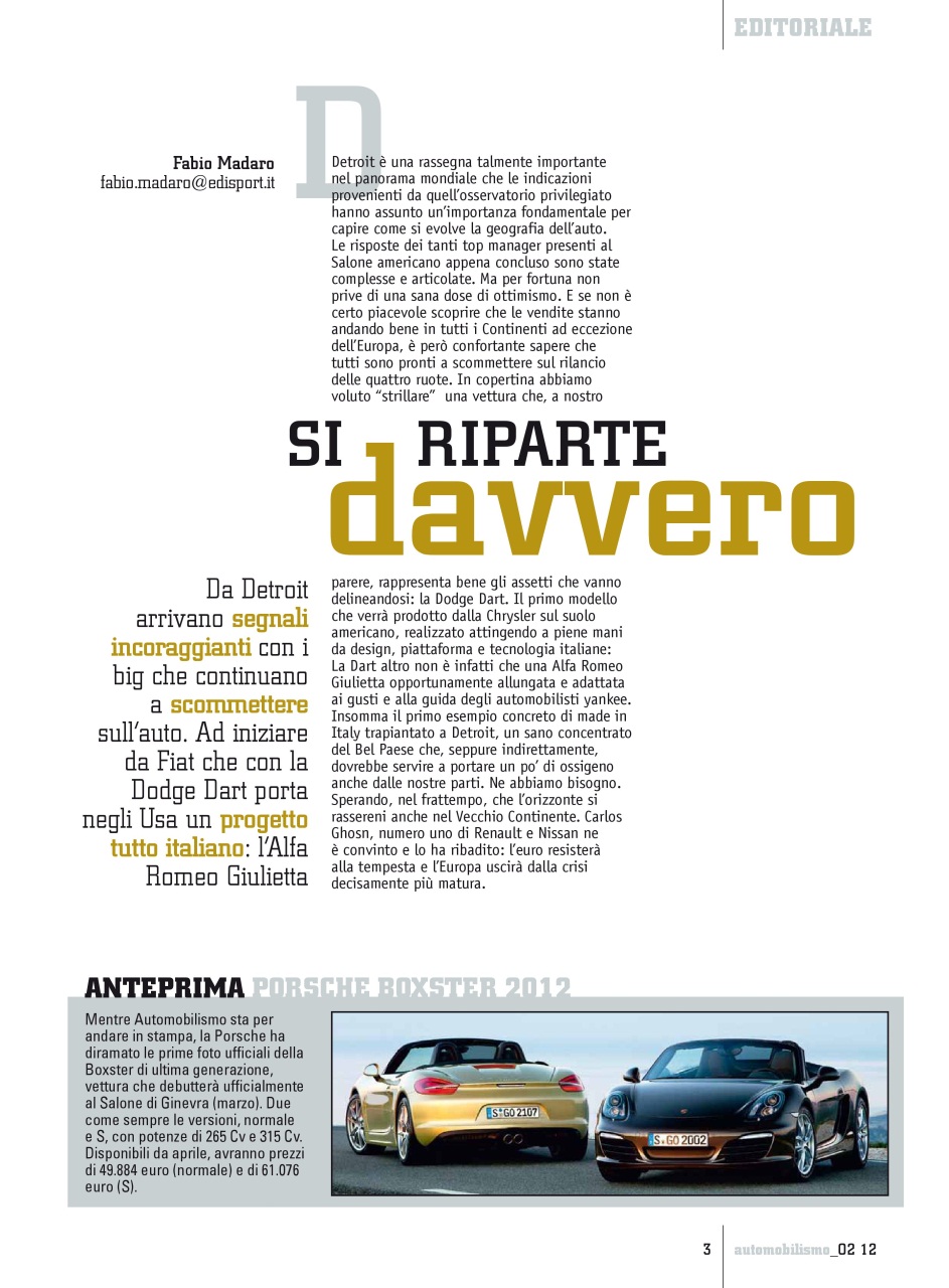 Automobilismo Preview Pages