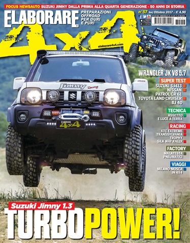 Elaborare 4x4 issue 57 Settembre Ottobre 2017