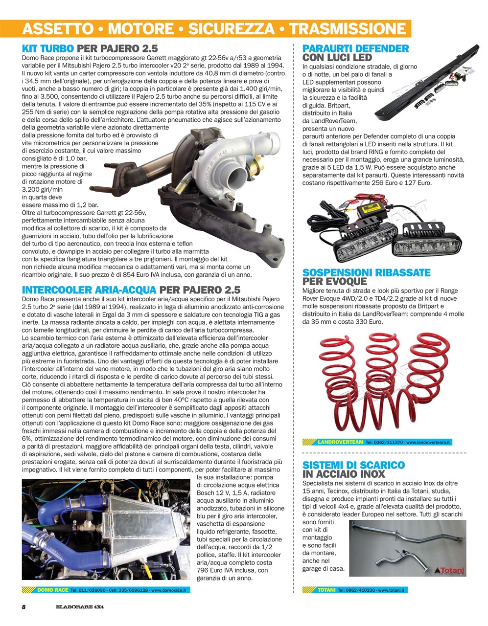 Elaborare 4x4 Preview Pages