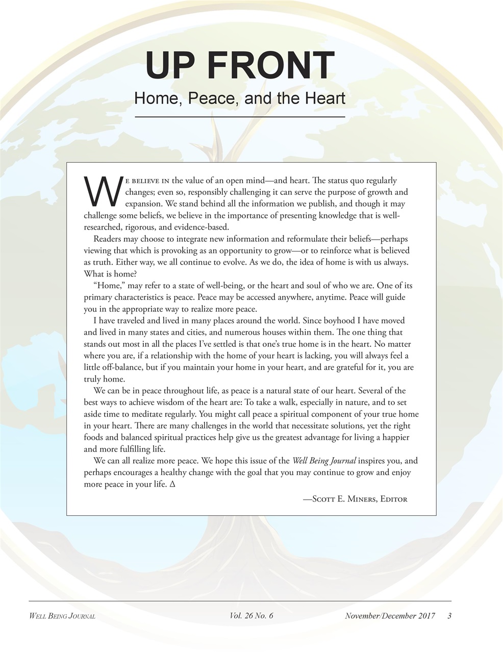 Well Being Journal Preview Pages