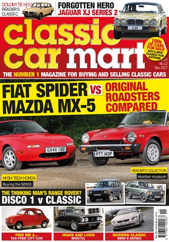 Classic Car Mart issue November 2017