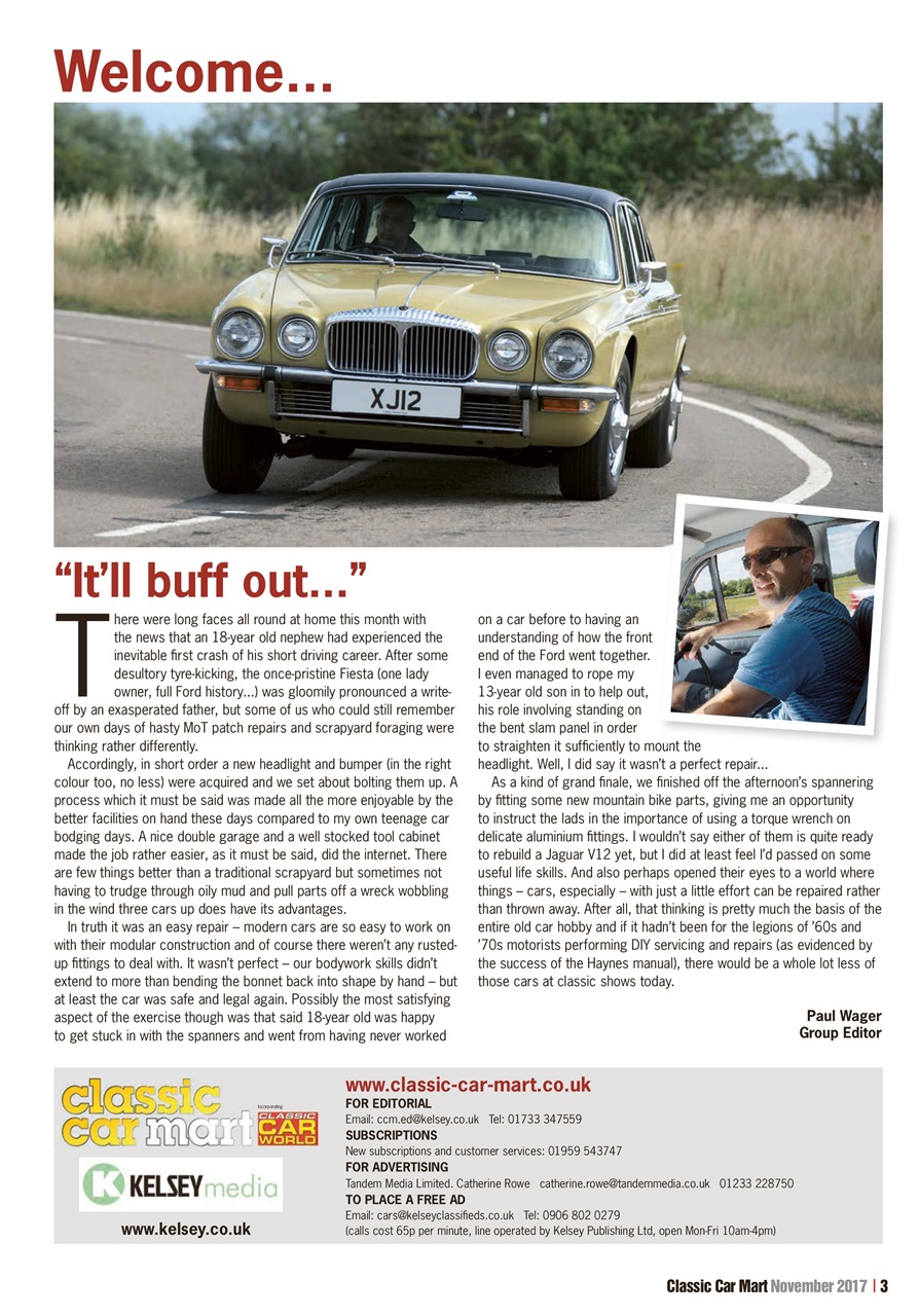 Classic Car Mart Preview Pages