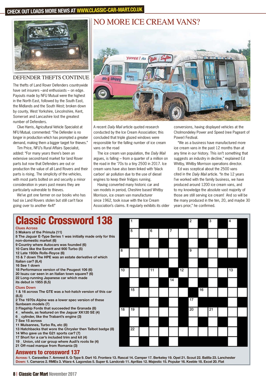 Classic Car Mart Preview Pages