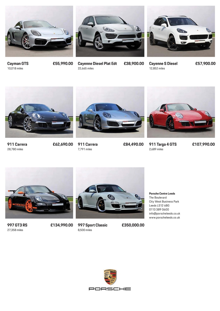 GT Porsche Preview Pages