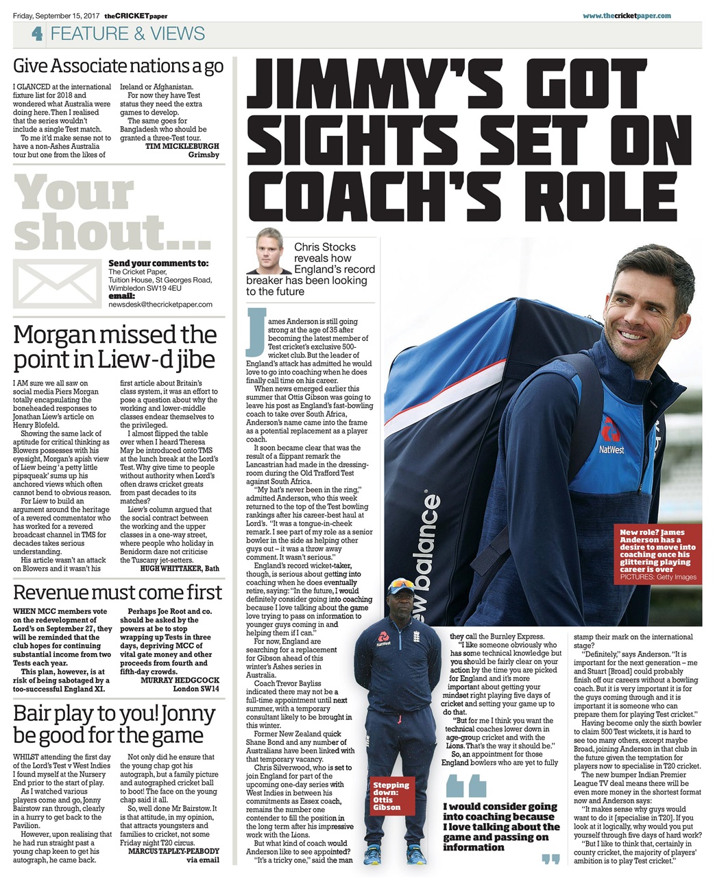 The Cricket Paper Preview Pages