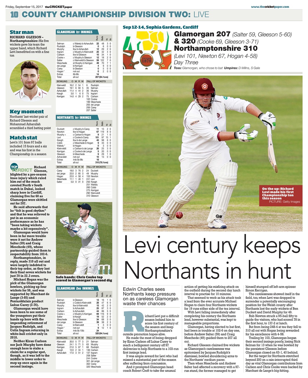 The Cricket Paper Preview Pages
