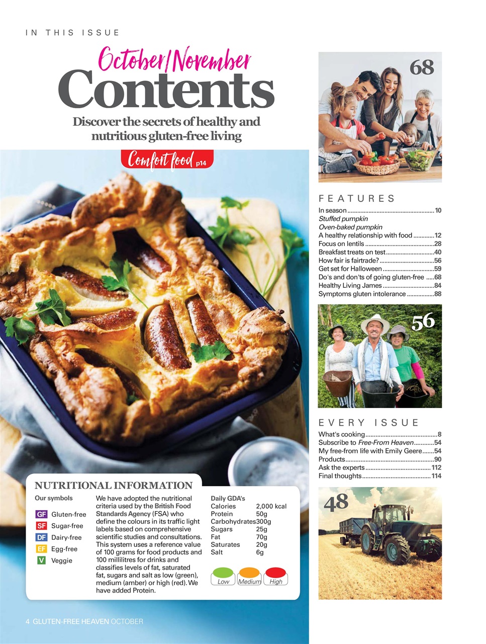 Gluten-Free Heaven Preview Pages