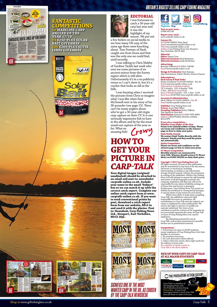 Carp-Talk Preview Pages