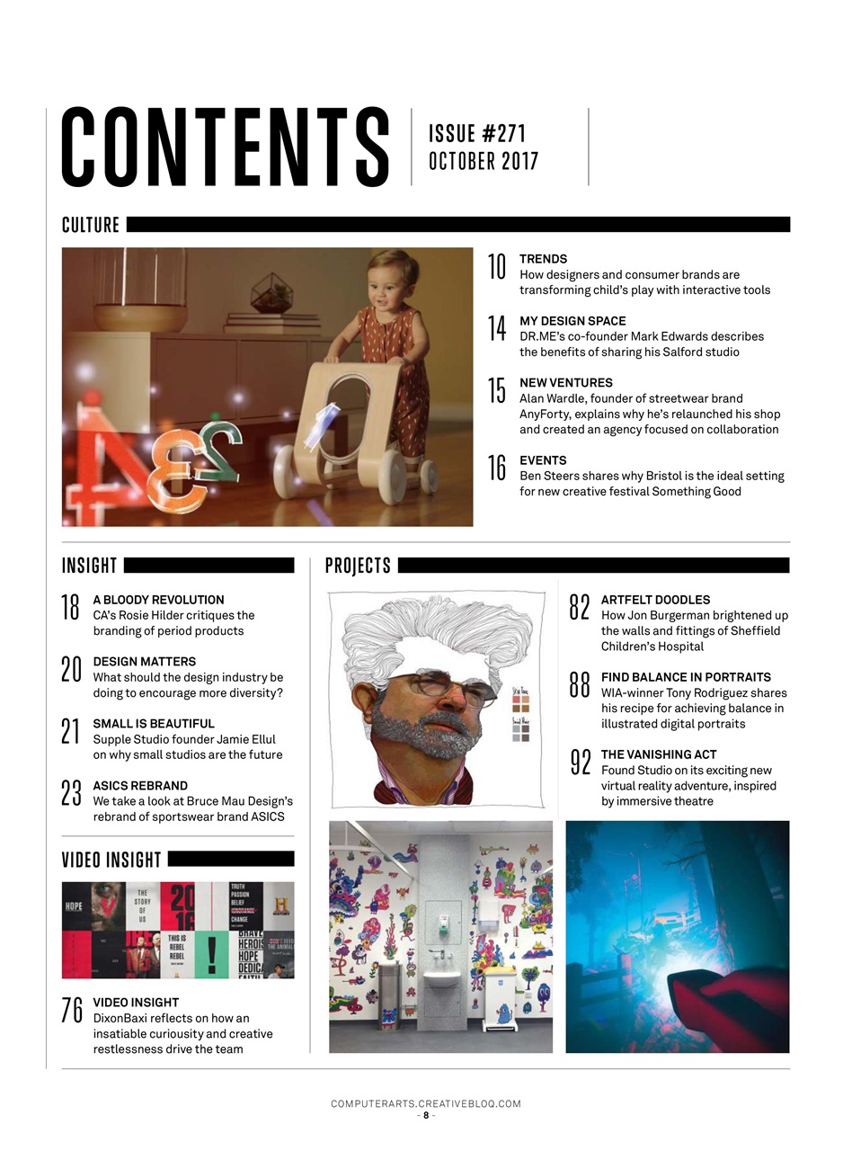 Computer Arts Preview Pages