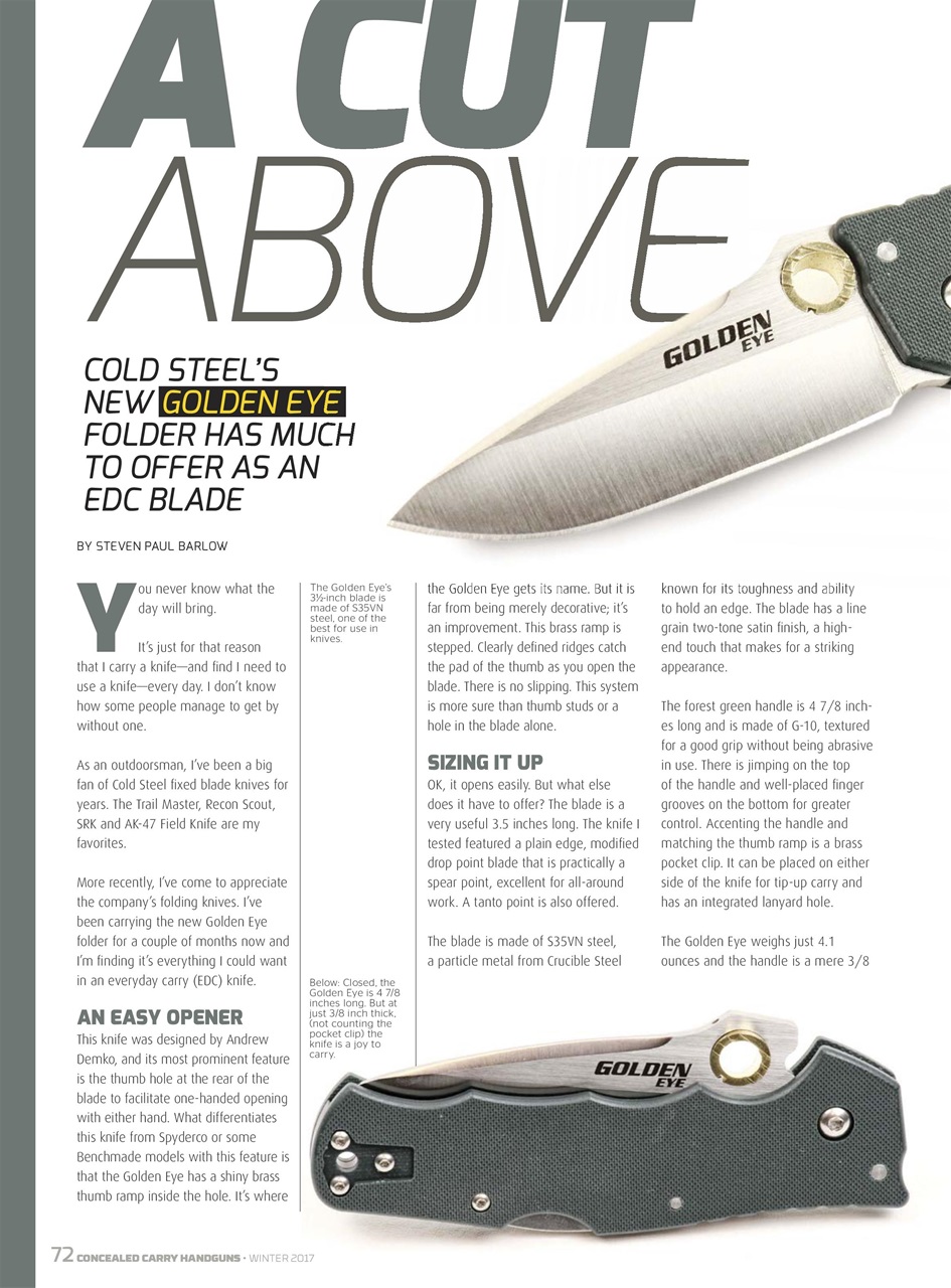 Concealed Carry Handguns Preview Pages