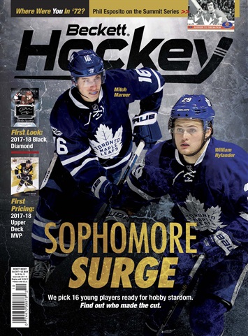 Beckett Hockey Magazine issue October 2017