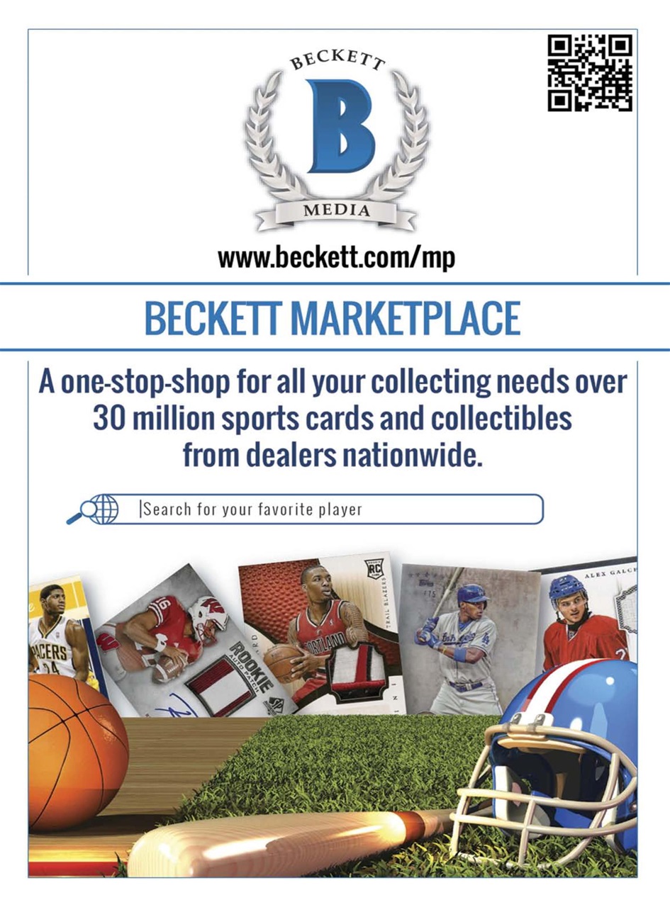 Beckett Hockey Magazine Preview Pages