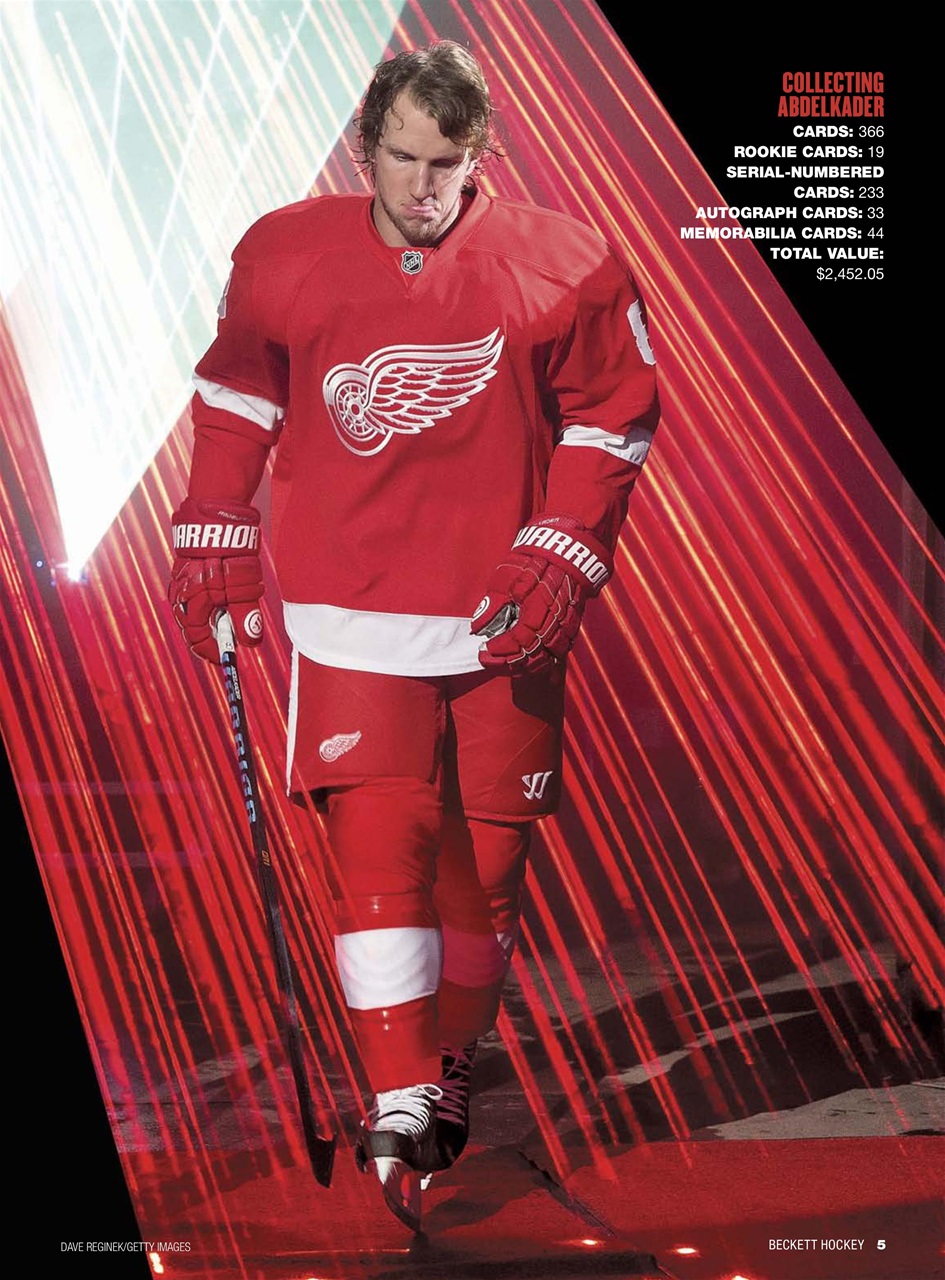 Beckett Hockey Magazine Preview Pages