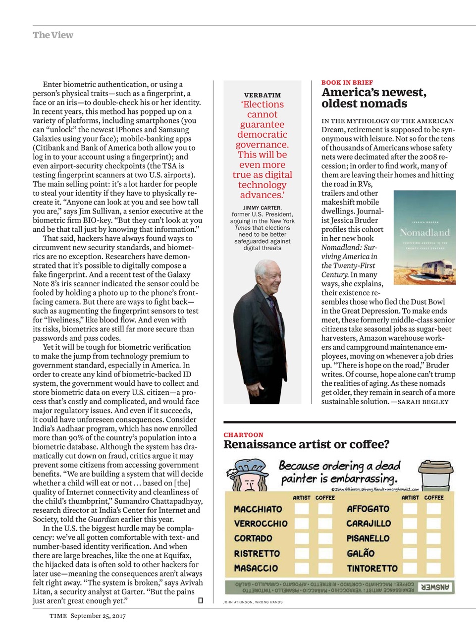 TIME Magazine Europe Preview Pages