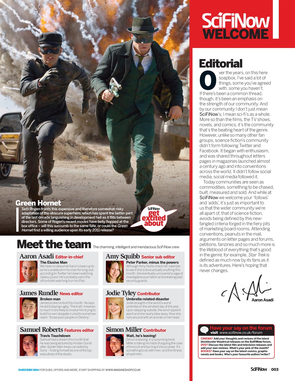 SciFiNow Preview Pages