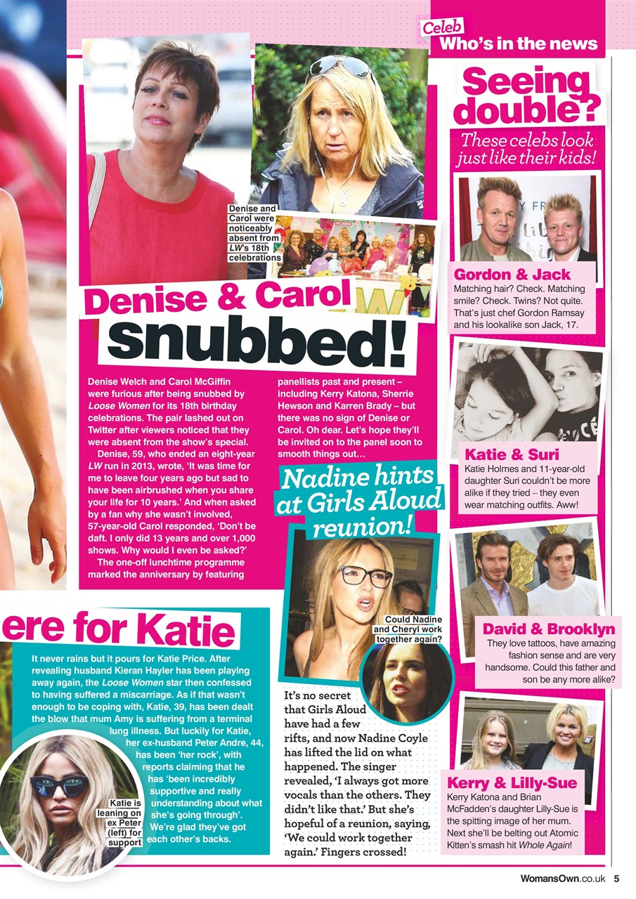 Woman's Own Preview Pages