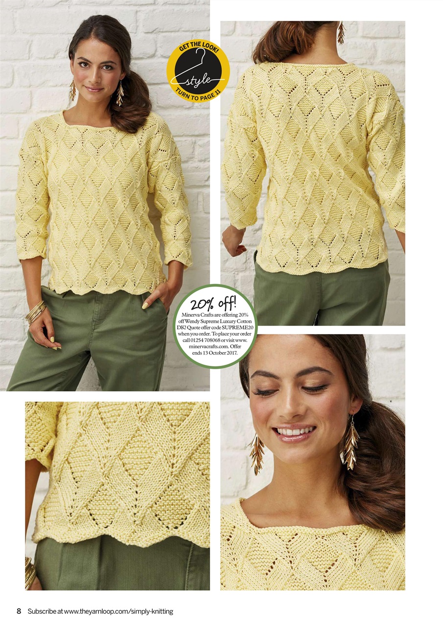 Simply Knitting Preview Pages