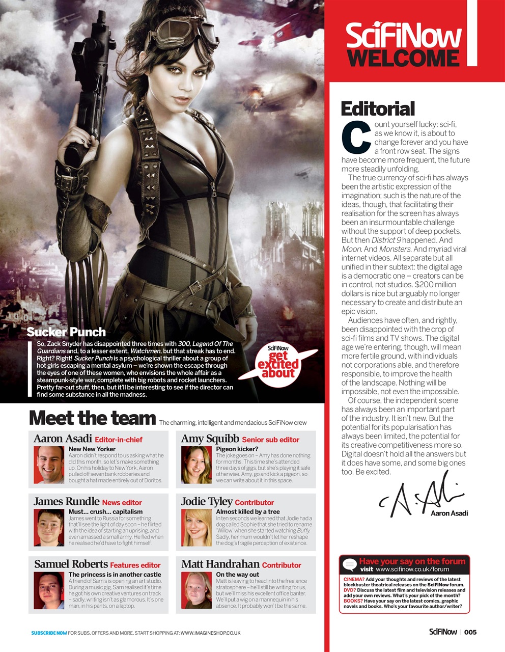 SciFiNow Preview Pages