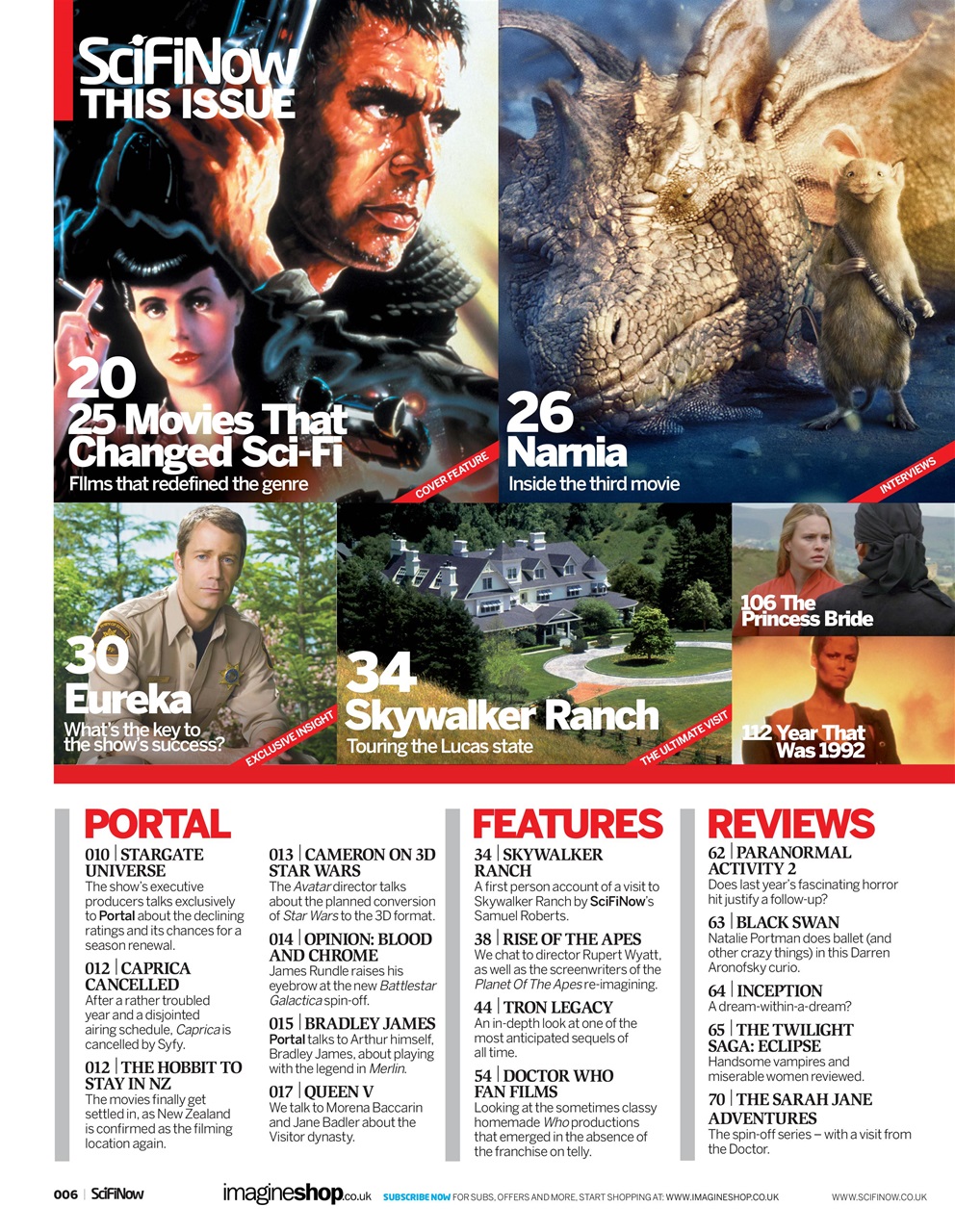 SciFiNow Preview Pages