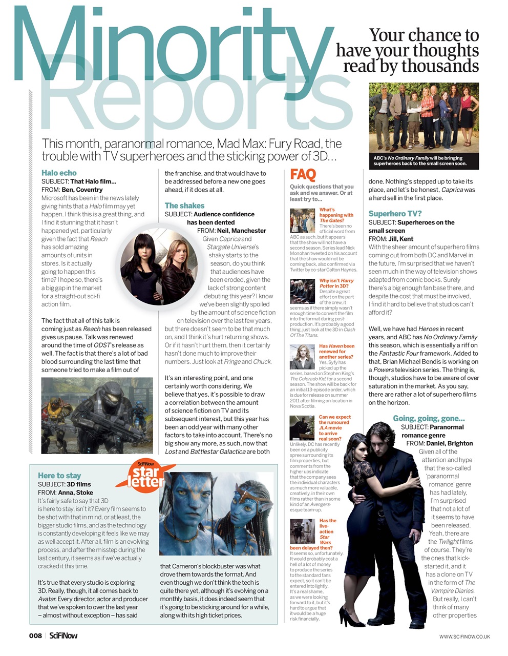 SciFiNow Preview Pages