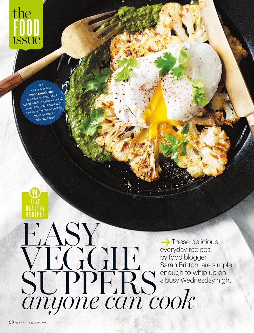 Healthy Magazine Preview Pages