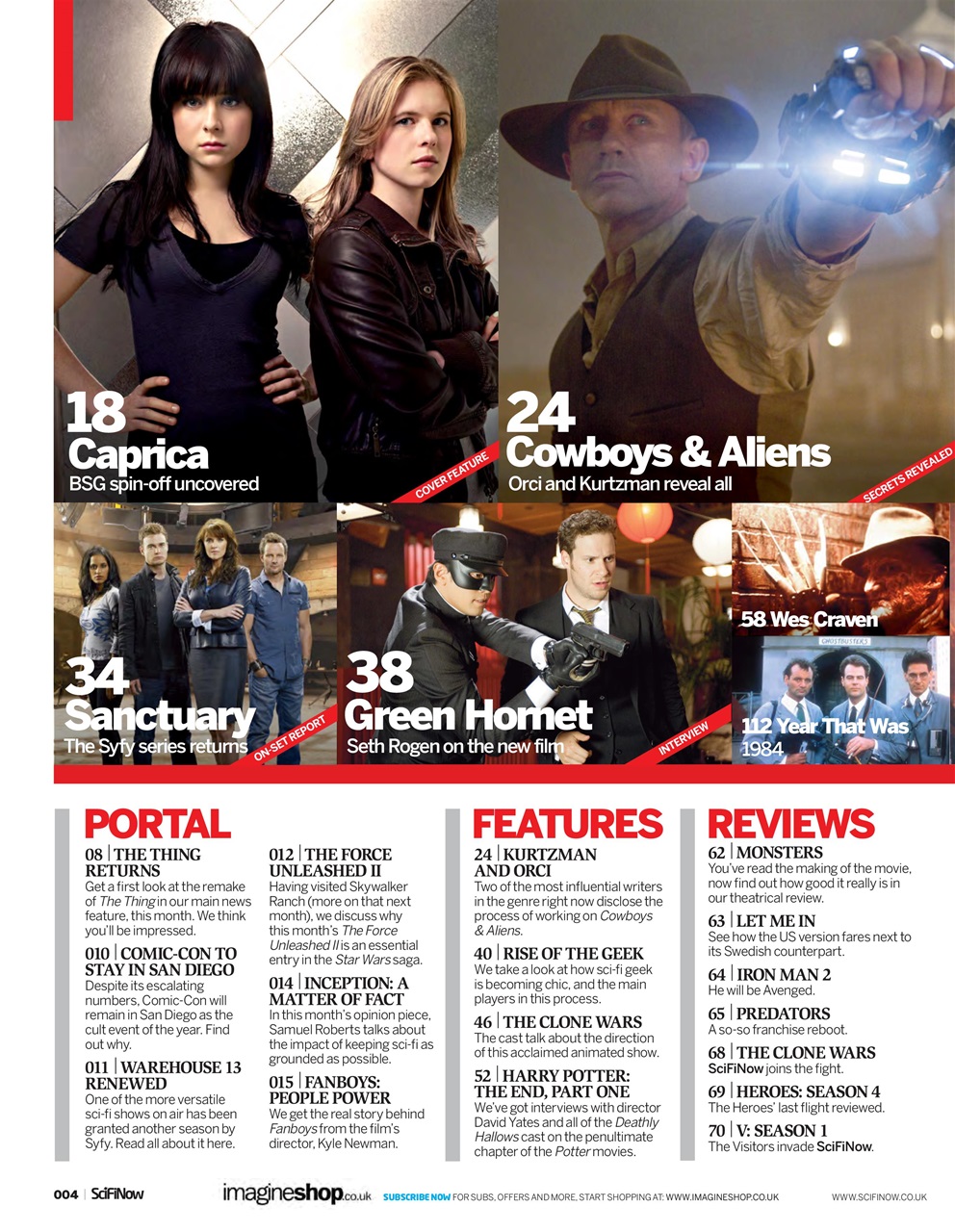 SciFiNow Preview Pages