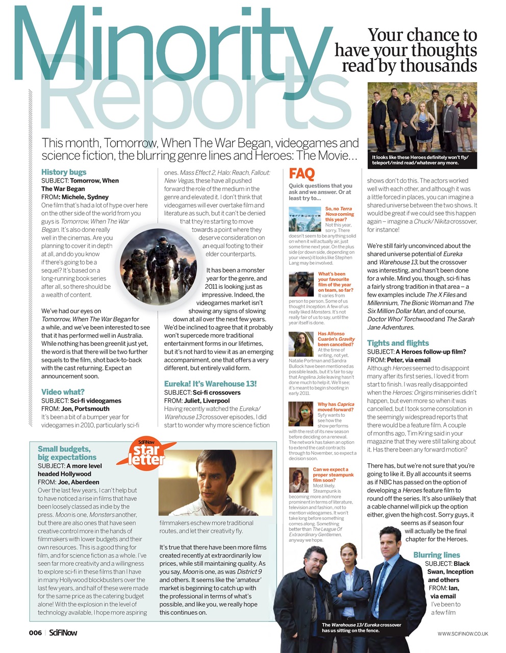 SciFiNow Preview Pages