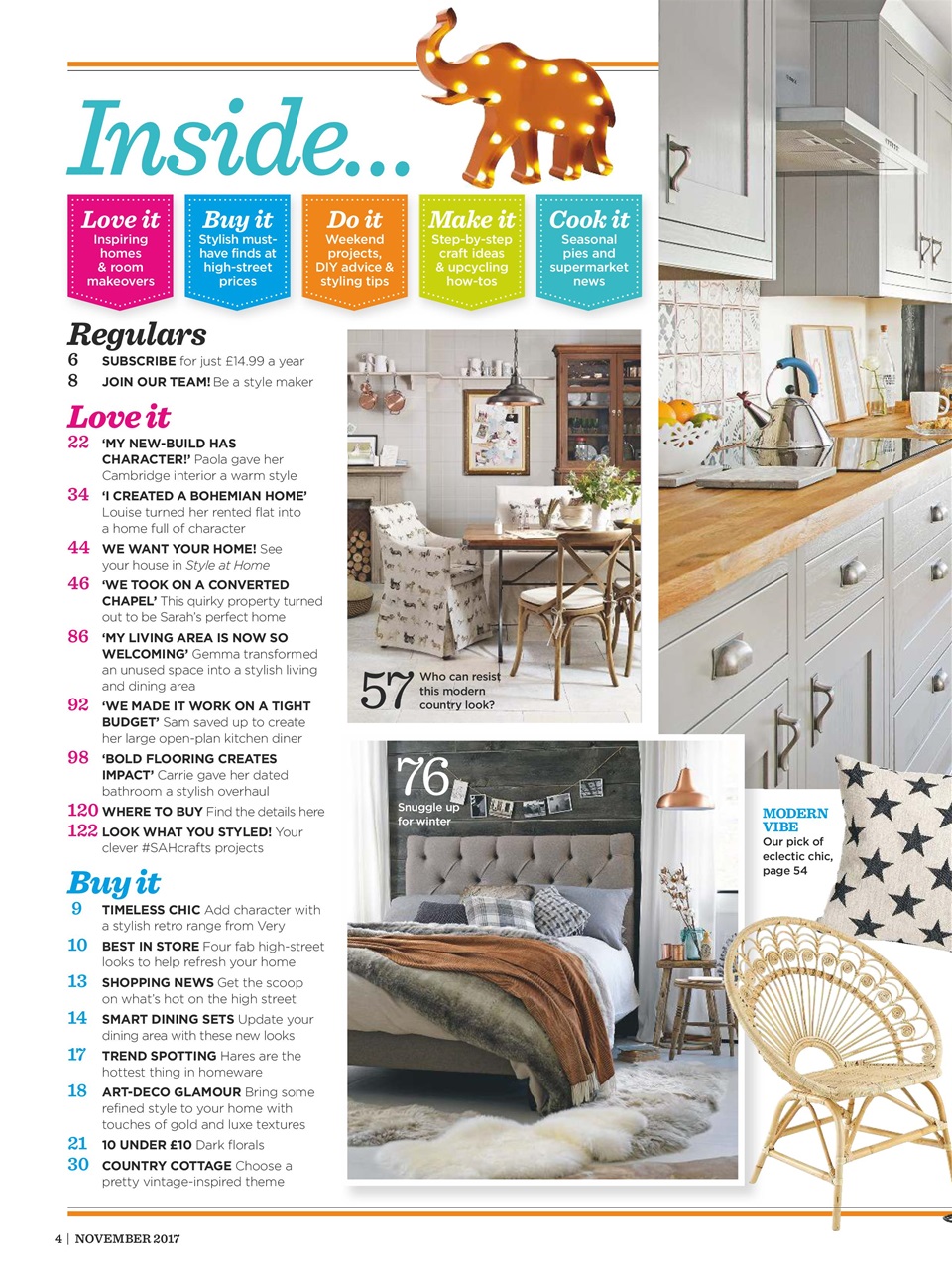 Style at Home Preview Pages