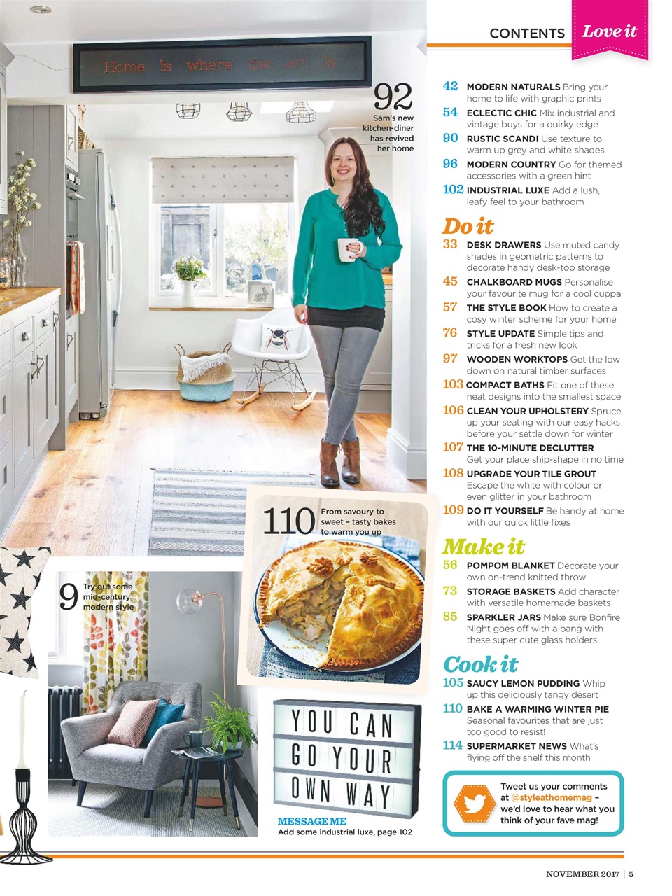 Style at Home Preview Pages