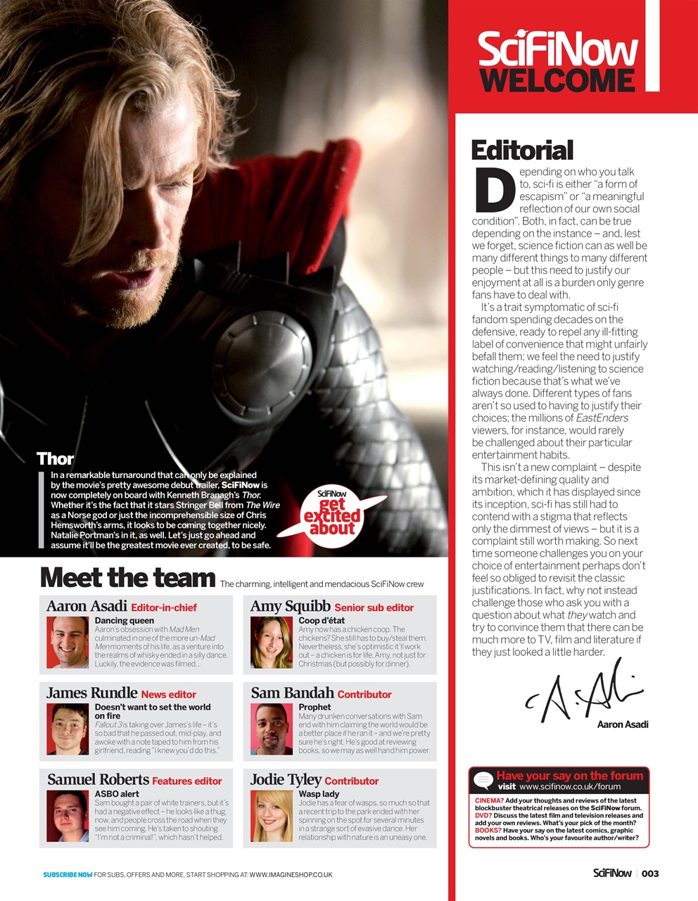 SciFiNow Preview Pages