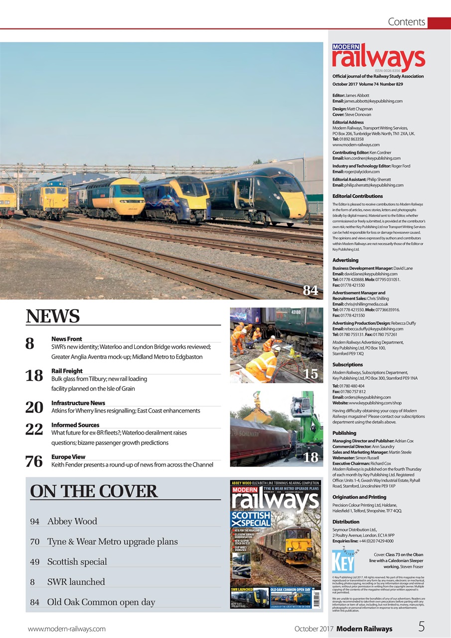 Modern Railways Preview Pages