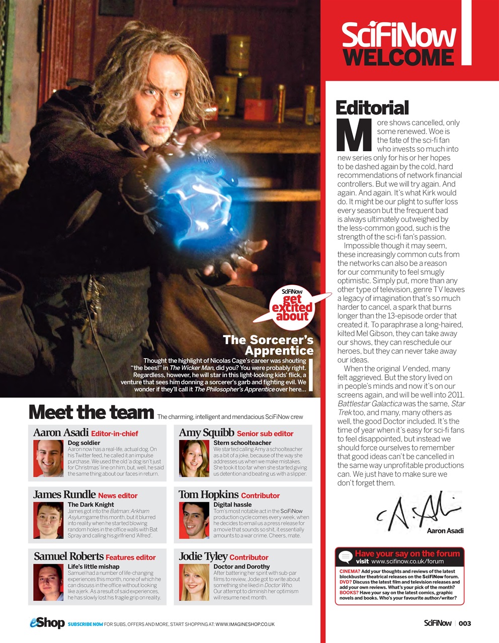 SciFiNow Preview Pages