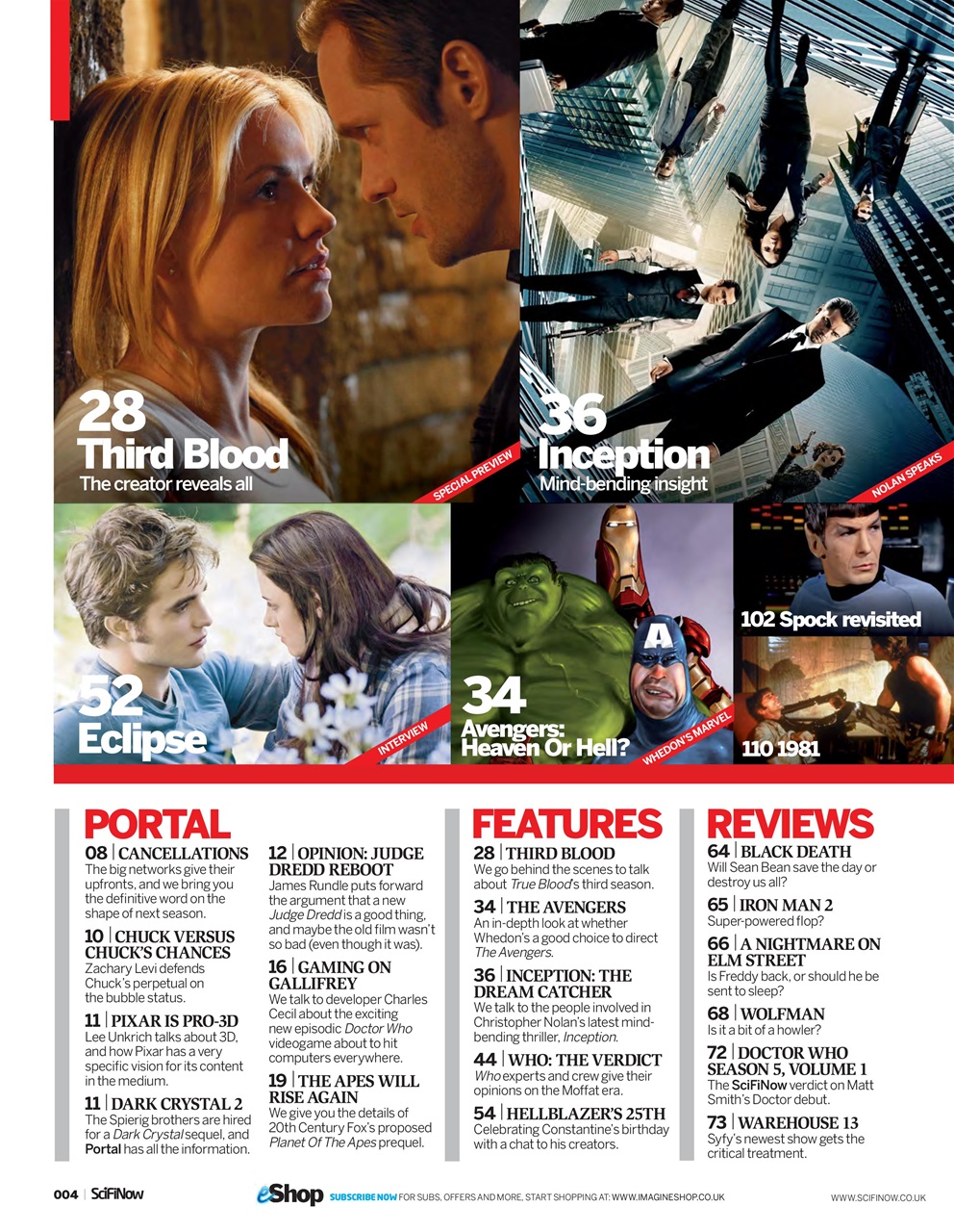 SciFiNow Preview Pages