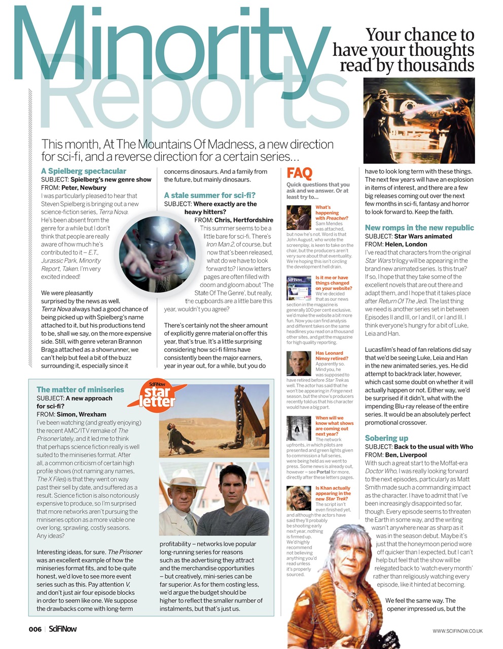 SciFiNow Preview Pages