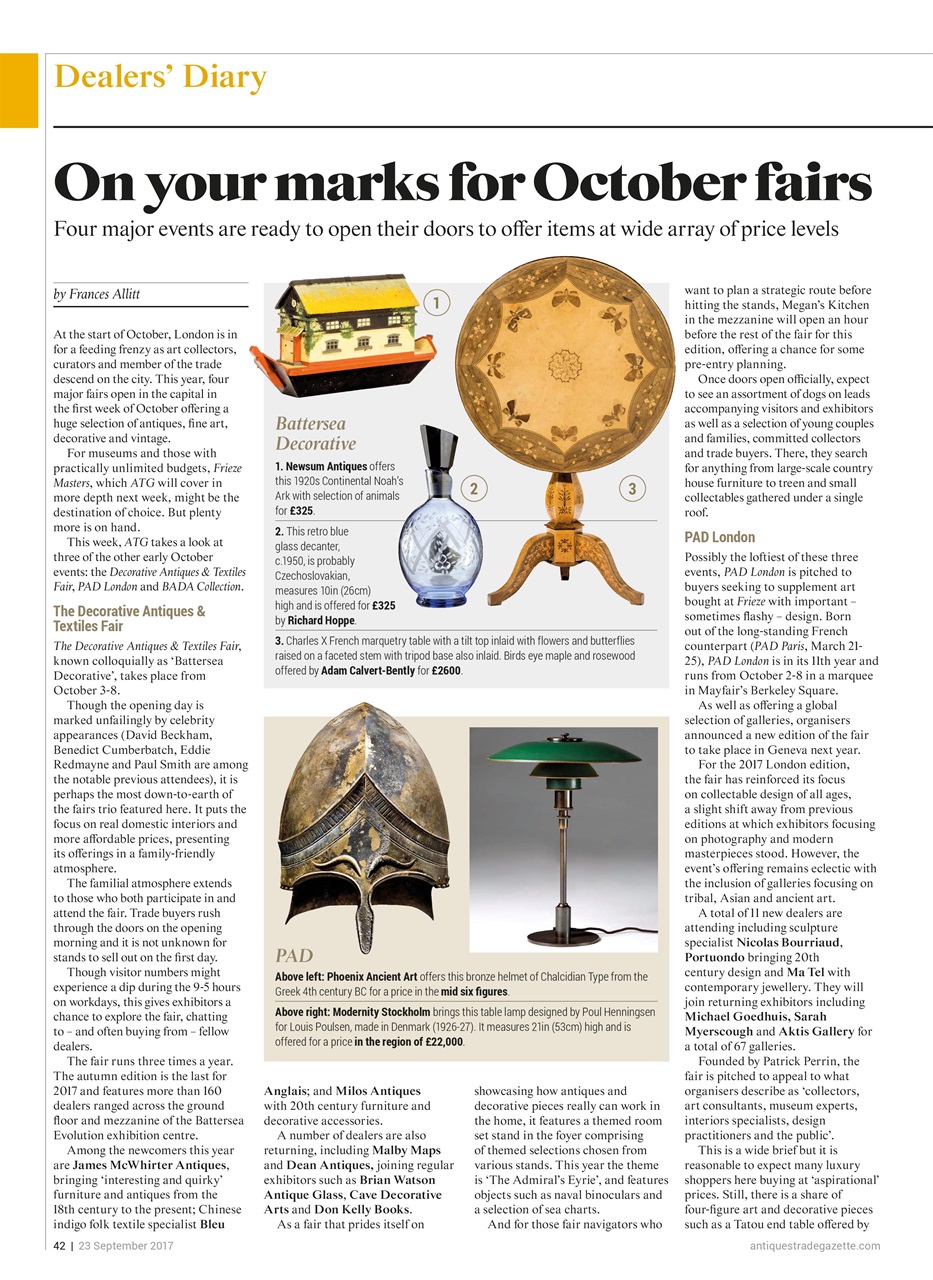 Antiques Trade Gazette Preview Pages
