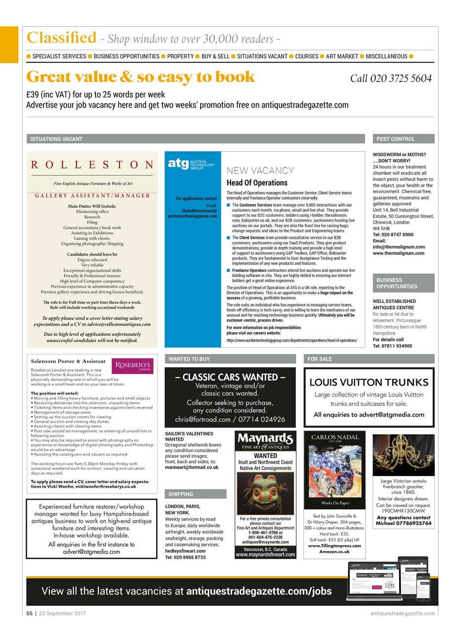 Antiques Trade Gazette Preview Pages