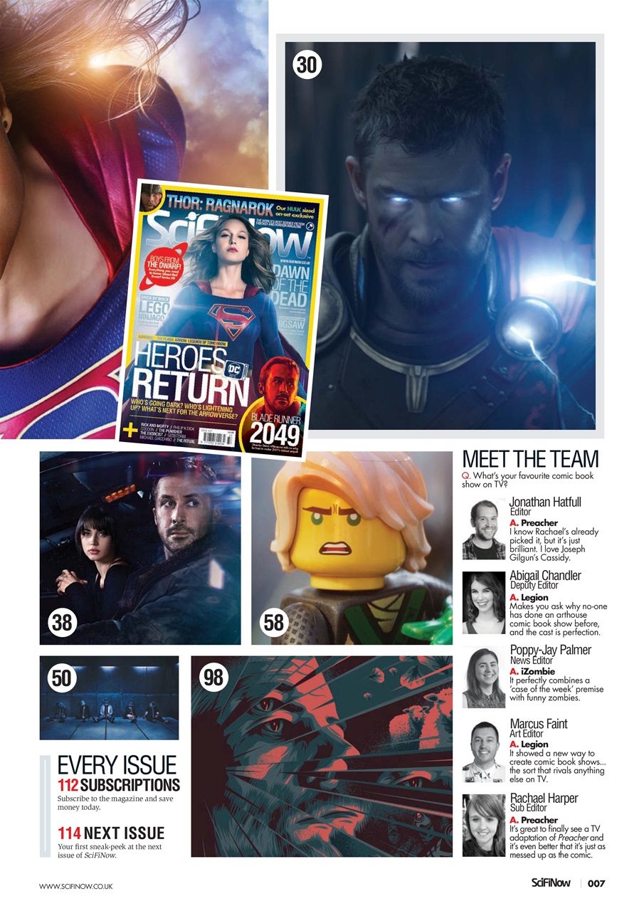 SciFiNow Preview Pages