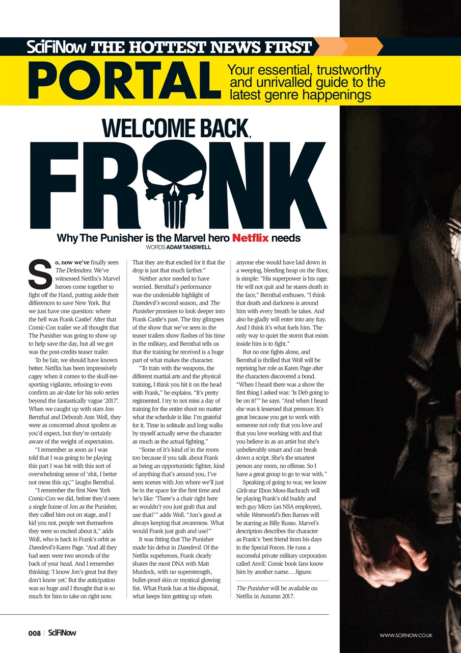 SciFiNow Preview Pages