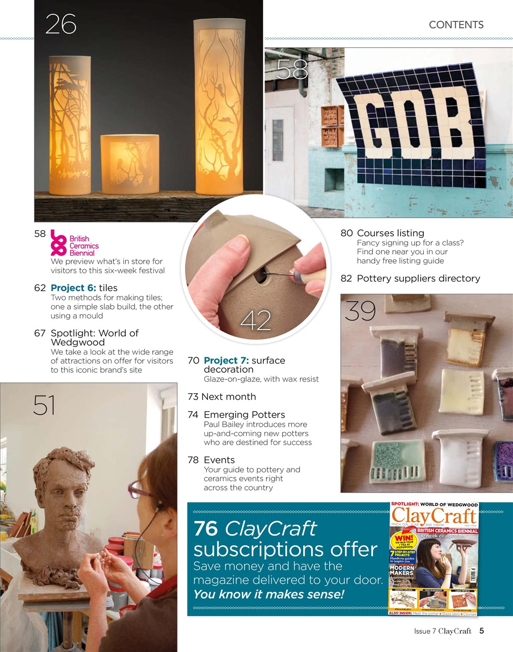 ClayCraft Preview Pages