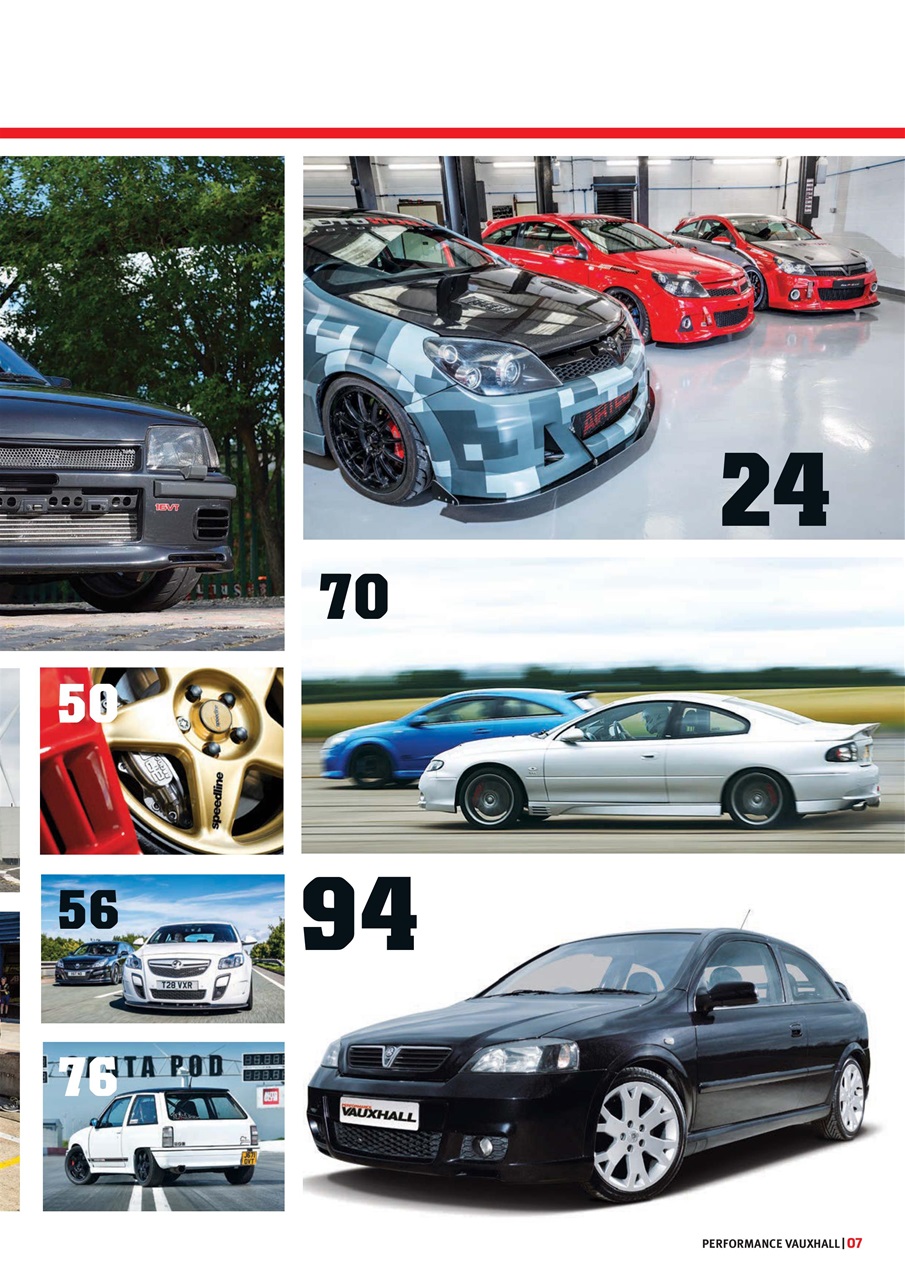Performance Vauxhall Preview Pages
