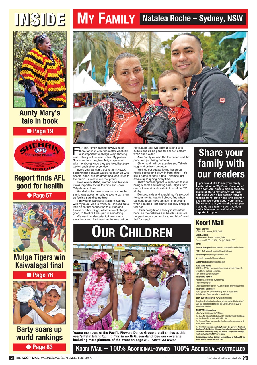 Koori Mail Preview Pages