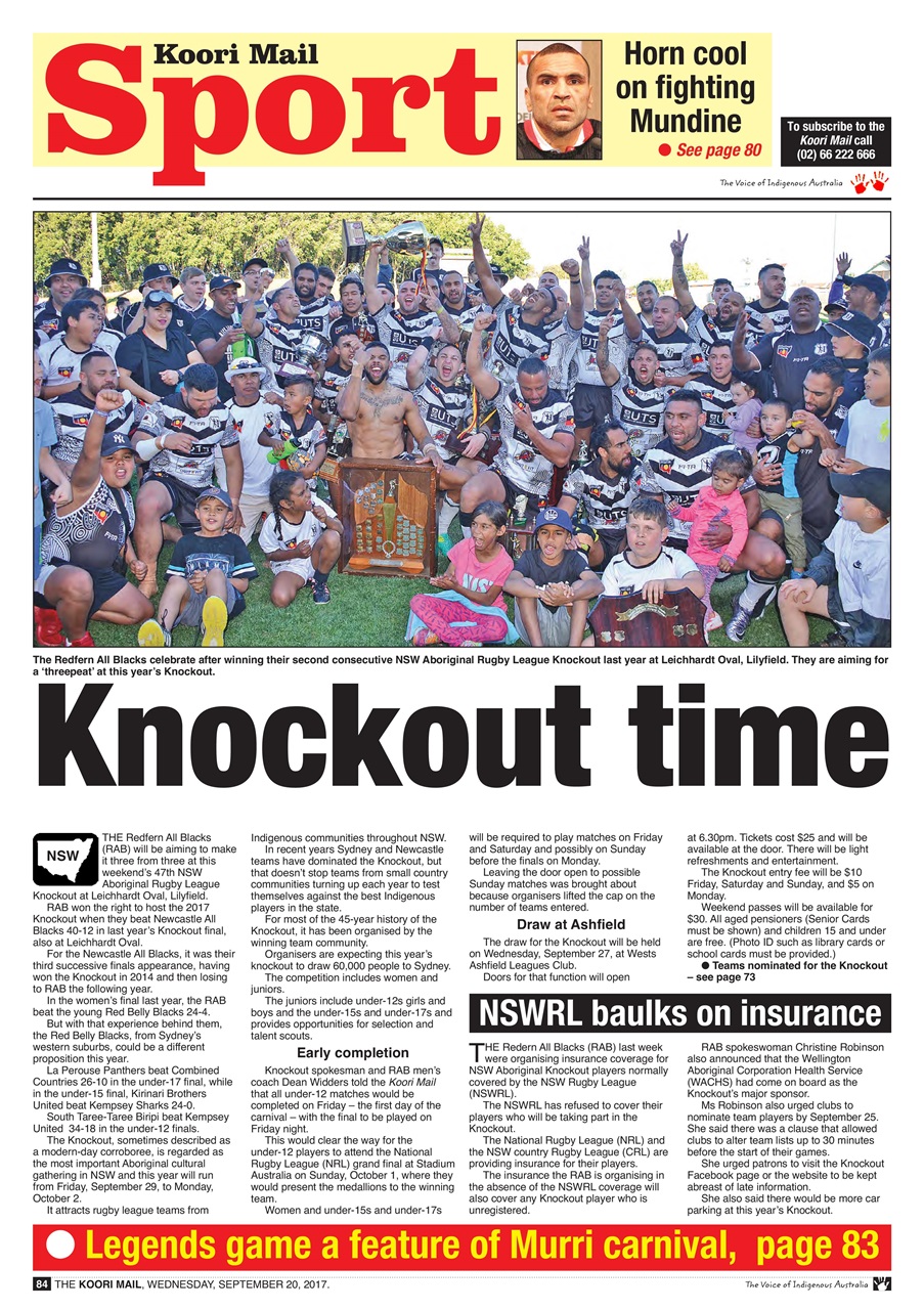 Koori Mail Preview Pages