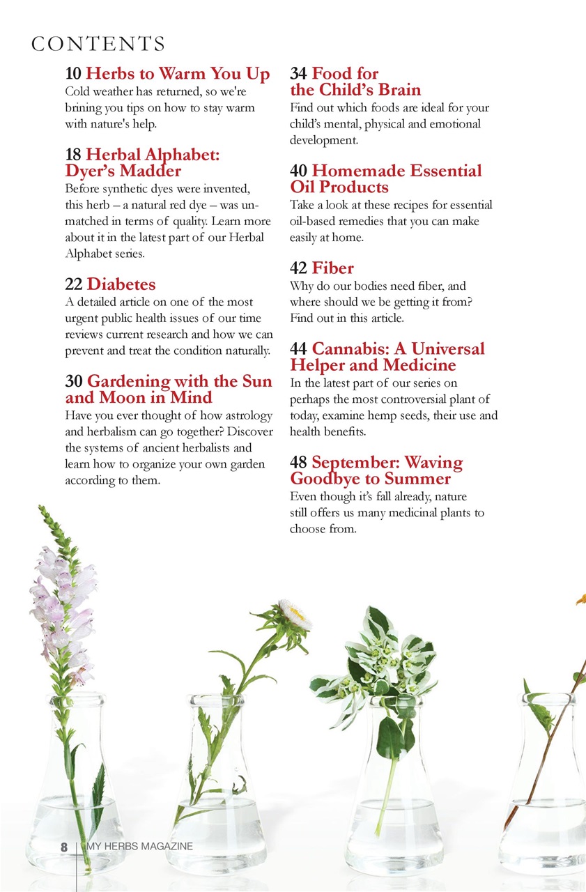 My Herbs Magazine Preview Pages