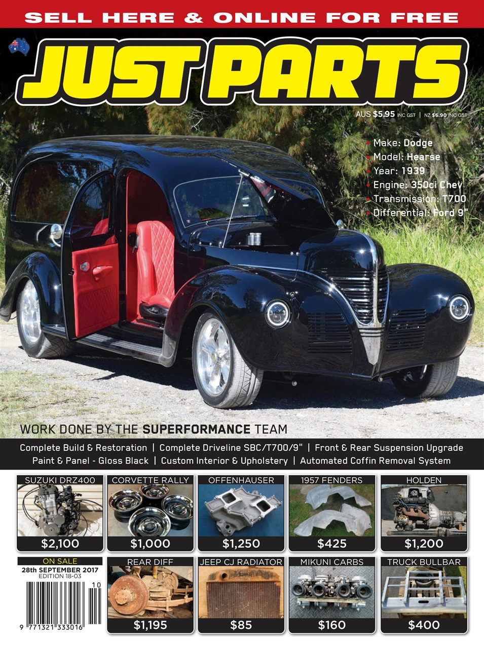 JUST PARTS Preview Pages