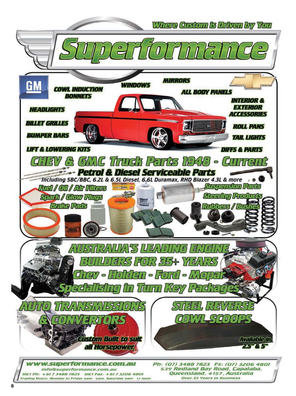 JUST PARTS Preview Pages