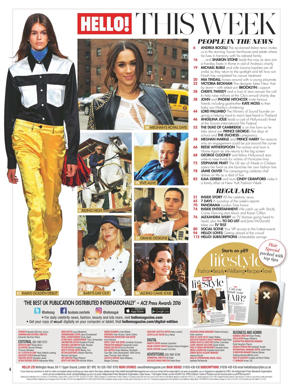 Hello! Magazine Preview Pages