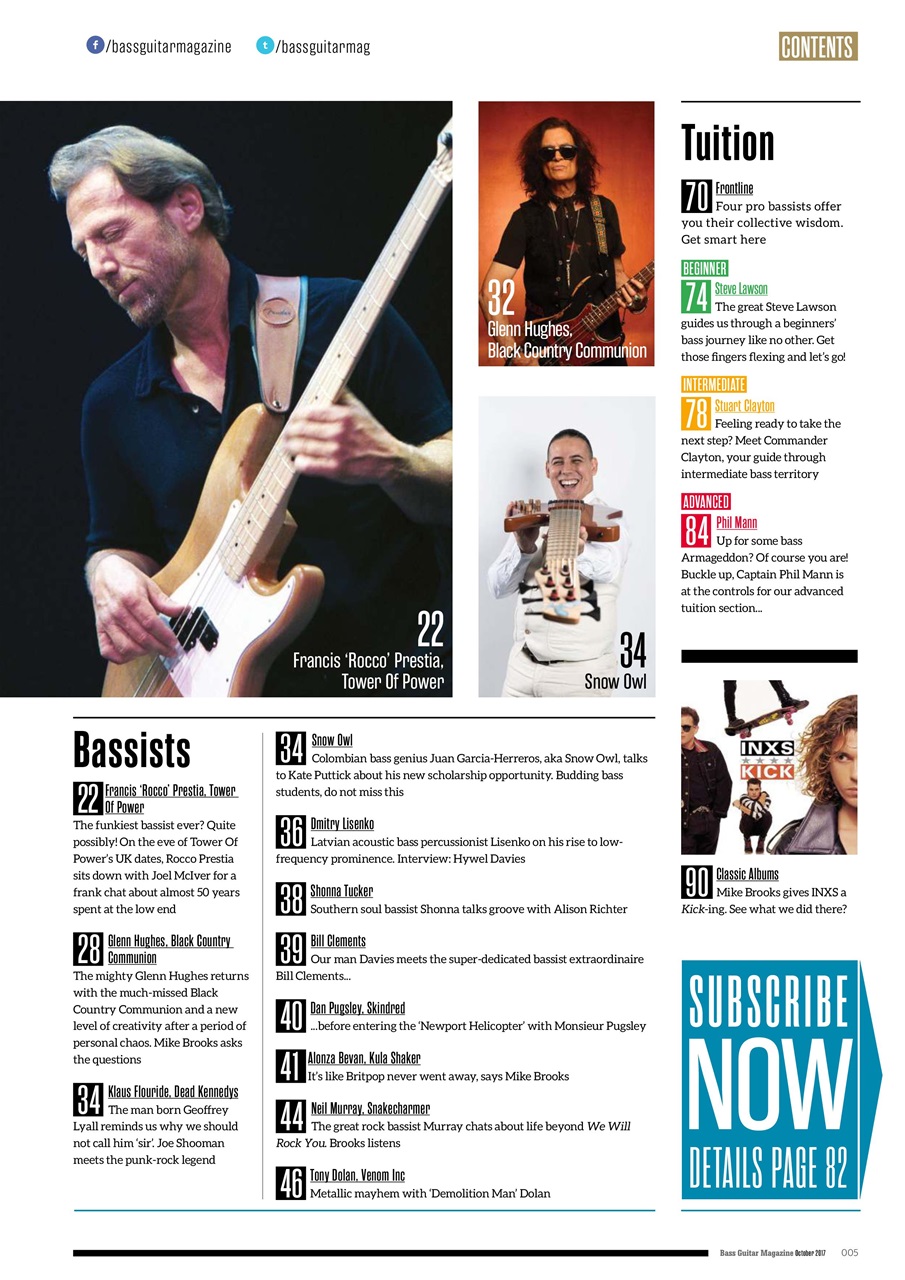 Bass Player UK Preview Pages
