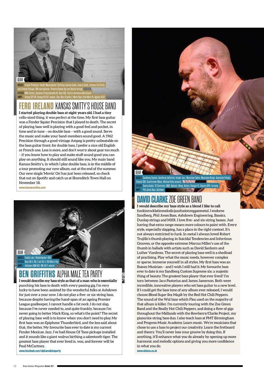 Bass Player UK Preview Pages