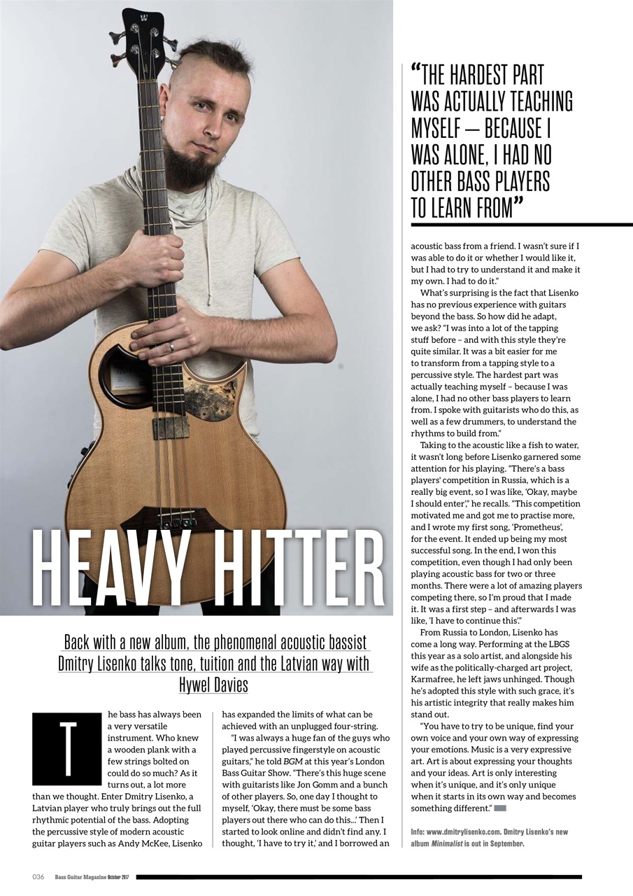 Bass Player UK Preview Pages